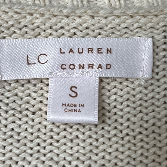 NWT! Pretty Lauren Conrad Cropped Cardigan - Picture 5 of 6
